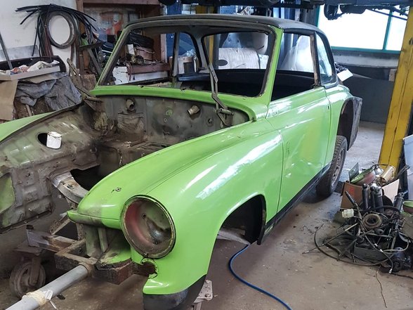 Bild: Young- und Oldtimerrestauration bei Autozentrum Bruchmüller in Gera